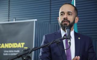 Assinatura do protocolo para combate à violência política contra mulheres. Defensor Público Federal, Leonardo Cardoso de Magalhães