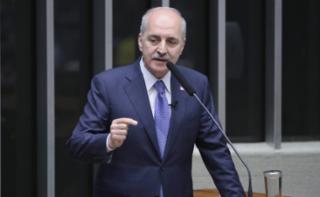 3ª Sessão de Trabalho - 3rd Working Session - 3ª Sesión de trabajo. Türkiye's Speaker, Numan Kurtulmus.