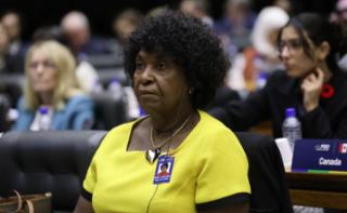 Sessão de encerramento - Closing session - Clausura. Deputada do Brasil, Benedita da Silva (PT - RJ)