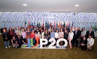 Foto oficial dos Oficiais de ligação do P20.