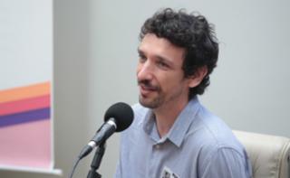 Encontro sobre a Implementação do Orçamento Sensível a Gênero. Cordenador de Orçamento Fundação Tide Setúbal, Pedron Marin.