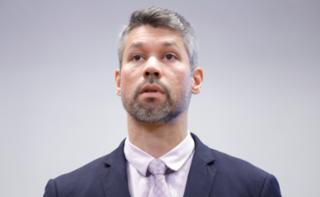 Lançamento do documentário sobre a 10ª Cúpula de Presidentes de Parlamentos do G20 (P20) e homenagem aos servidores que trabalharam no evento. Diretor da DIREX, Cleber Queiroz Machado