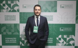 Cerimônia de posse dos novos servidores e fotos oficiais. Servidor, Miguel Mikelli Lucas Alves Ribeiro