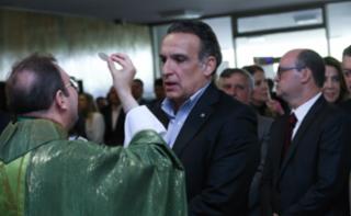 Missa em ação de graças em comemoração à abertura dos trabalhos. Dep. Hugo Leal (PSD - RJ)