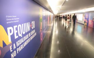 Abertura da exposição Pequim+30 e a Igualdade de Gênero no Parlamento Brasileiro