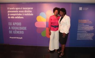 Abertura da exposição Pequim+30 e a Igualdade de Gênero no Parlamento Brasileiro.