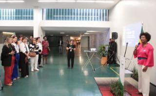 Abertura da exposição Pequim+30 e a Igualdade de Gênero no Parlamento Brasileiro. ONU mulheres, Ana Carolina Querino