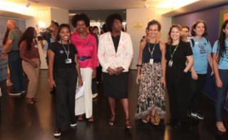 Abertura da exposição Pequim+30 e a Igualdade de Gênero no Parlamento Brasileiro.