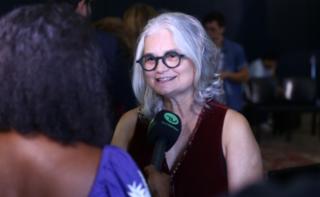 Premiação do Concurso Audiovisual pelo Fim da Violência contra a Mulher. Participante, Lisiane Cohen