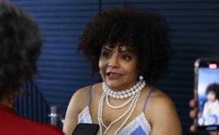 Premiação do Concurso Audiovisual pelo Fim da Violência contra a Mulher. Participante, Izah Neiva