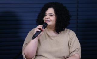 Premiação do Concurso Audiovisual pelo Fim da Violência contra a Mulher. Participante, Milena Ribeiro