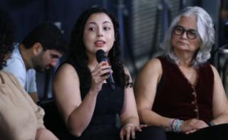 Premiação do Concurso Audiovisual pelo Fim da Violência contra a Mulher. Participante, Ana Claudia Miranda Lucena