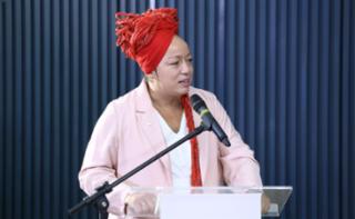 Premiação do Concurso Audiovisual pelo Fim da Violência contra a Mulher. Dep. Daiana Santos (PCDOB-RS)