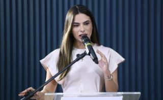 Premiação do Concurso Audiovisual pelo Fim da Violência contra a Mulher. Dep. Yandra Moura (UNIÃO-SE)