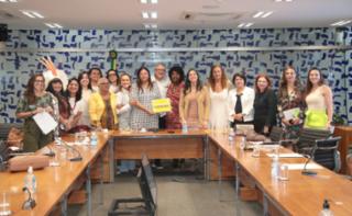 Reunião entre a Bancada Feminina e o novo Ministro da Saúde.