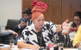 Reunião entre a Bancada Feminina e o novo Ministro da Saúde. Dep. Daiana Santos (PCDOB-RS)