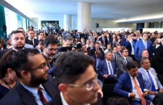 Anúncio da formação da Federação União Progressistas.