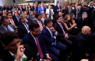 Anúncio da formação da Federação União Progressistas.