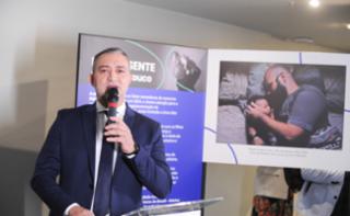 Cerimônia de lançamento da exposição “Pai Presente”. Edegar Pretto, Presidente da Companhia Nacional de Abastecimento - CONAB.