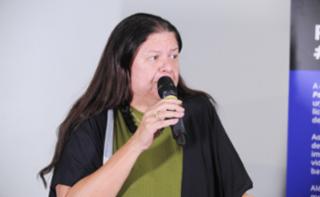 Cerimônia de lançamento da exposição “Pai Presente”. Dep. Laura Carneiro (PSD-RJ)
