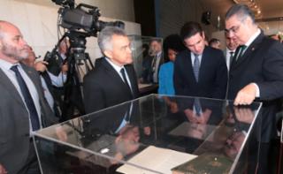 Lançamento da programação comemorativa dos 200 anos da Câmara. Dep.Cleber Verde(MDB-MA),Dep.Jack Rocha(PT-ES),Dep. Lafayette de Andrada (REPUBLICANOS - MG) e Presidente da Câmara dos Deputados, Hugo Motta (REPUBLICANOS  - PB)