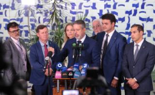 Coletiva de imprensa. Dep. Arthur Lira (PP - AL)