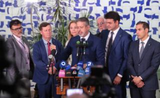 Coletiva de imprensa. Dep. Arthur Lira (PP - AL)