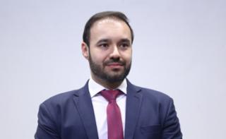 Cerimônia de abertura do Mês do Servidor. Diretor-Geral da Câmara dos Deputados, Guilherme Barbosa Brandão