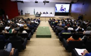 Cerimônia de abertura do Mês do Servidor.