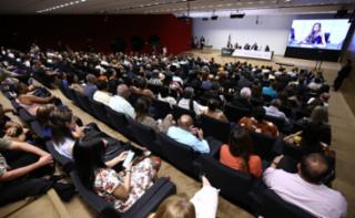 Cerimônia de abertura do Mês do Servidor.