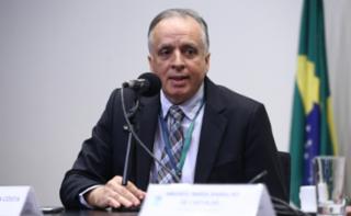 Cerimônia de abertura do Mês do Servidor. Assistente Técnico do Núcleo Setorial de Gestão da Diretoria de Recursos Humanos, Paulo Antonio Lima Costa