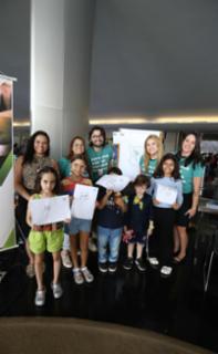 Oficina de Ilustração do Plenarinho. Salão Negro.