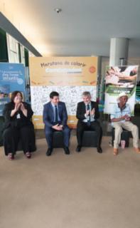 Maratona de colorir. Diretor Da Coordenação Edições Câmara Dos Deputados, Ana Lígia Mendes. Primeiro-Secretário, Dep. Carlos Veras (PT - PE). Diretor Do Centro De Documentação E Informação, Sergio Sampaio Contreiras de Almeida. Participante, Antenor Pereira dos Santos