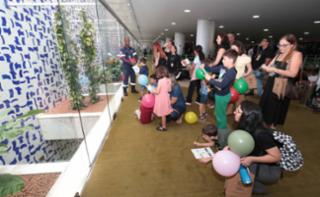 Visita guiada para crianças.