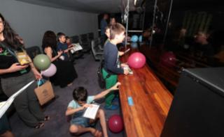 Visita guiada para crianças.