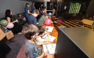 Visita guiada para crianças.