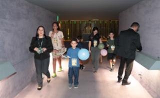 Visita guiada para crianças.