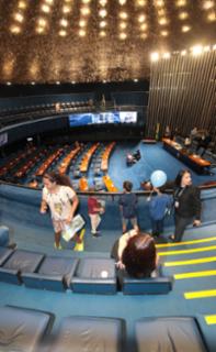 Visita guiada para crianças.