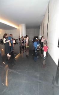 Visita guiada para crianças.