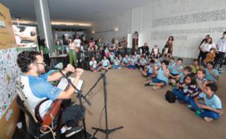 Contação de história baseada no livro “Uiraçu - Em busca das lendas perdidas”