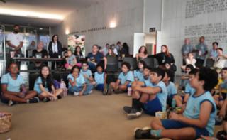 Contação de história baseada no livro “Uiraçu - Em busca das lendas perdidas”, Salão Negro.