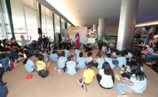 Contação de história baseada no livro “Uiraçu - Em busca das lendas perdidas”, Salão Negro.