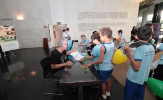 Contação de história baseada no livro “Uiraçu - Em busca das lendas perdidas”, Salão Negro.