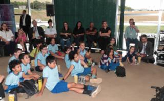 Contação de história baseada no livro “Uiraçu - Em busca das lendas perdidas”, Salão Negro.