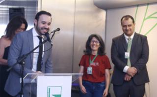 Abertura da exposição Servidores da Câmara: Servidores, vidas além do trabalho. Diretor-Geral da Câmara dos Deputados, Guilherme Barbosa Brandão.