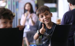 Espaço Kids. Salão Negro. Participante, Cadu Ribeiro de Castro