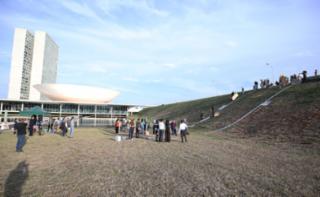 Escorrega no Gramado - Gramado do Congresso.