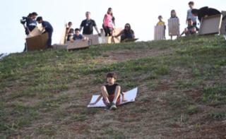 Escorrega no Gramado - Gramado do Congresso. Participante, Matheus Pinheiro