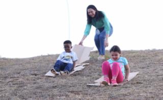 Escorrega no Gramado - Gramado do Congresso. Participante, Joaquim Sales