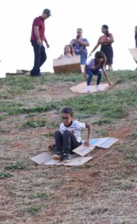 Escorrega no Gramado - Gramado do Congresso. Participante, Arthur Saback